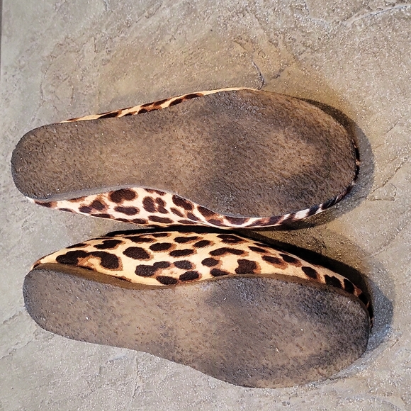 TORY BURCH Leopard Billy Slippers  SZ9 - Picture 4 of 7